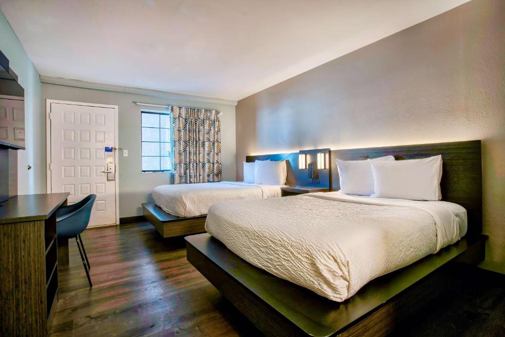 Quadruple Room - Disability Access - Roll in Shower interior
